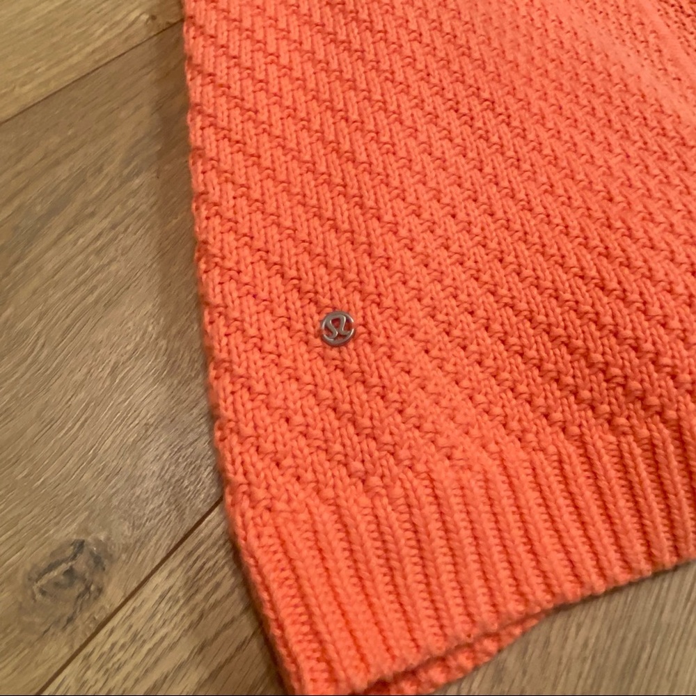 lululemon athletica Post Practice Peach Women's Cardigan Size 6 - Picture 12 of 12